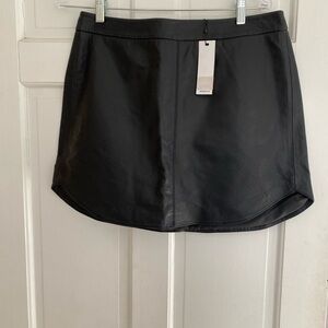 BB Dakota leather skirt